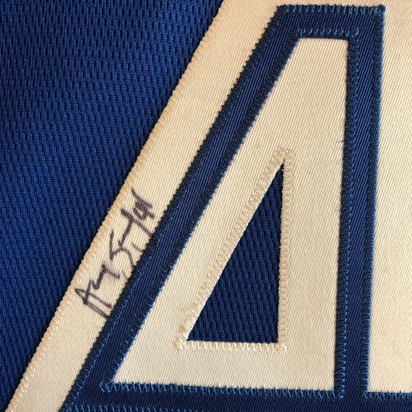 Autographed Aaron Sanchez Jays Jersey - Picture 3 of 4